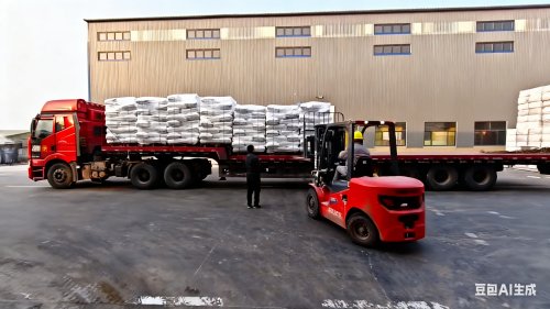 聚丙烯酰胺阴离子产品装车发货实拍