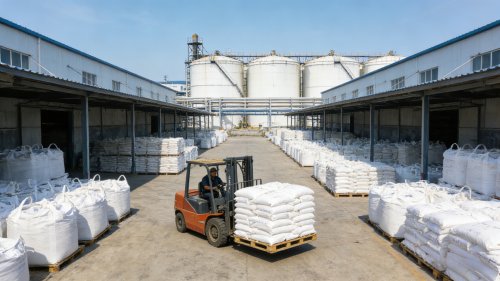 淄博聚隆聚丙烯酰胺装车运输